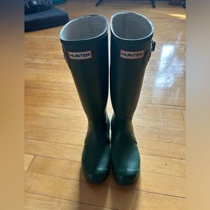 Green Hunter Tall Rainboots